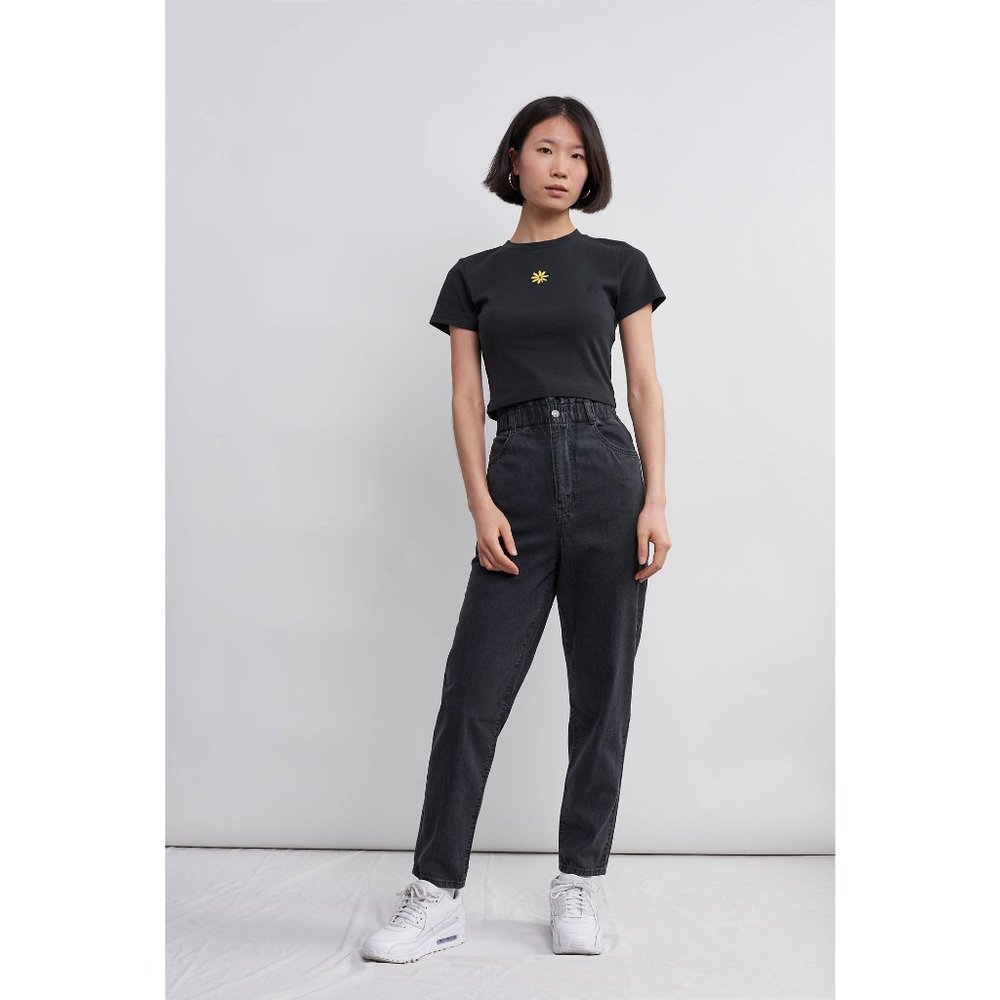 Levi's High Waisted Taper Paper Bag Jeans